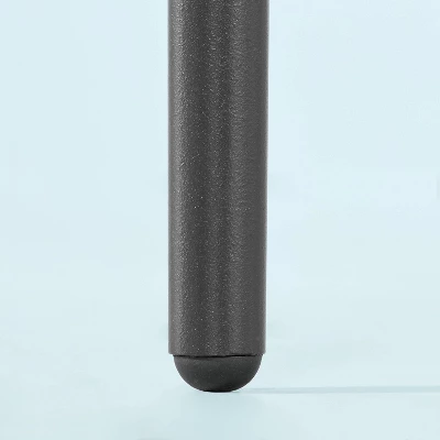 Round Metal Outdoor Accent Table - Black - Hearth & Hand™ With Magnolia 4 Round Metal Outdoor Accent Table - Black - Hearth & Hand™ With Magnolia - Image 4