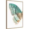22" X 33" Fragile Wings III By Danhui Nai Framed Canvas Wall Art Light Brown - Amanti Art
