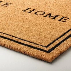 Welcome Home Coir Doormat Tan/Black - Hearth & Hand™ With Magnolia -Art Wall Deals Store GUEST bd6a320c d017 4456 a1a0 b704064666e0