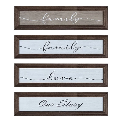 10pc Bordeaux Frame Industrial Farmhouse Finishes Box Sets White/Black/Dark Wood- Kate & Laurel All Things Decor 5 10pc Bordeaux Frame Industrial Farmhouse Finishes Box Sets White/Black/Dark Wood- Kate & Laurel All Things Decor - Image 5