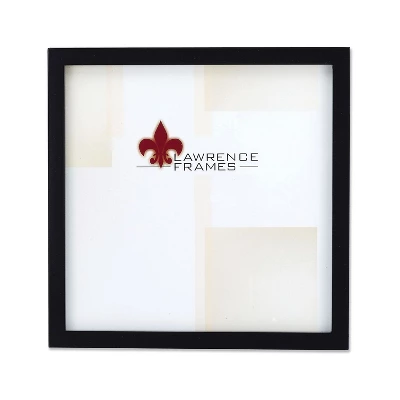 Lawrence Frames 10" X 10" Wooden Black Picture Frame 755510 1 Lawrence Frames 10" X 10" Wooden Black Picture Frame 755510
