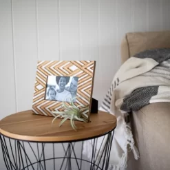 4x6 Inches Gray Wood & Glass Photo Frame - Foreside Home & Garden -Art Wall Deals Store GUEST c19778e2 44c7 4d83 bcdb b6fabc1b7607