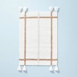 Bold Cross Stripes Tassel Rug Cream/Tan - Hearth & Hand™ With Magnolia 11 Bold Cross Stripes Tassel Rug Cream/Tan - Hearth & Hand™ With Magnolia -Art Wall Deals Store GUEST c1d78612 915a 4d72 a0f1 114937d7c517