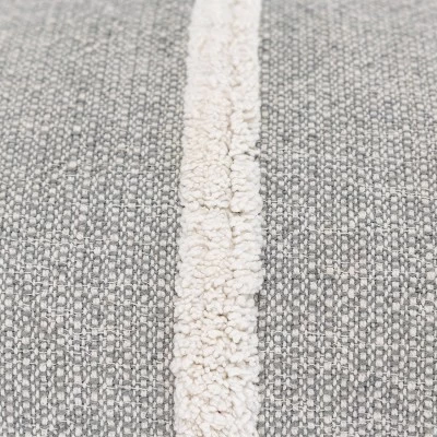 14"x26" Oversized Farmhouse Craft Lumbar Throw Pillow - Rizzy Home 2 14"x26" Oversized Farmhouse Craft Lumbar Throw Pillow - Rizzy Home - Image 2