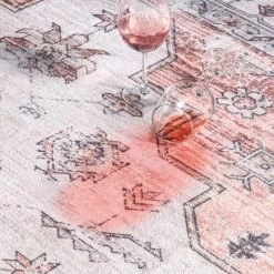 NuLOOM Eleanor Machine Washable Distressed Medallion Area Rug -Art Wall Deals Store GUEST c2ca2977 2711 474f a406 03ee2eceb110