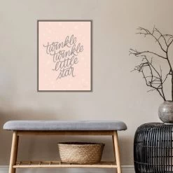 18" X 24" Boho Nursery VIII By Becky Thorns Framed Canvas Wall Art Gray Wash - Amanti Art -Art Wall Deals Store GUEST c39627d3 24f0 4625 a81b a41f9a2c4020