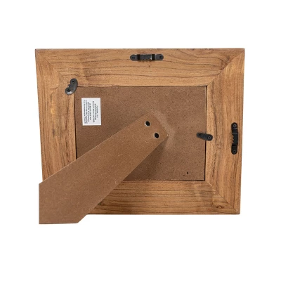 5X7 Inch Natural Wood Picture Frame With MDF & Glass By Foreside Home & Garden 4 5X7 Inch Natural Wood Picture Frame With MDF & Glass By Foreside Home & Garden - Image 4