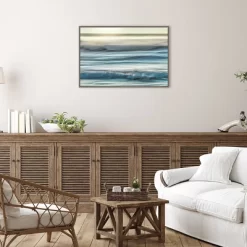 33" X 23" Motion Blur Of Sunset On Coast By Don Paulson Danita Delimont Framed Canvas Wall Art Print - Amanti Art -Art Wall Deals Store GUEST c99ff2e9 5ca0 470a b47f 753ce8ff1c16