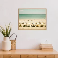 24" X 18" Seaside 3 By Carina Okula Framed Canvas Wall Art - Amanti Art 7 24" X 18" Seaside 3 By Carina Okula Framed Canvas Wall Art - Amanti Art -Art Wall Deals Store GUEST ccdd8253 a34a 4fd5 9d10 2790fc957263
