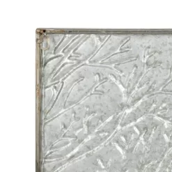 Metal Tree Wall Decor With Embossed Design Set Of 4 Brown - Olivia & May -Art Wall Deals Store GUEST cf132532 fdde 4168 8a9d 017c569ac17a