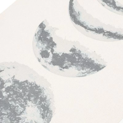 Okuna Outpost Bohemian Style Moon Phases Tapestry Hanging Wall Art For Home Decor, White, 12 X 49 In 6 Okuna Outpost Bohemian Style Moon Phases Tapestry Hanging Wall Art For Home Decor, White, 12 X 49 In - Image 6