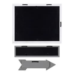 10pc Bordeaux Expressions Frame Box Set Rustic Gray/White - Kate & Laurel All Things Decor -Art Wall Deals Store GUEST d441de7d 33cd 4cb8 8fdb fd2c740cdeac