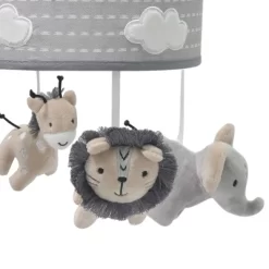 Lambs & Ivy Jungle Safari Musical Baby Crib Mobile - Gray, Beige, White, Animals 8 Lambs & Ivy Jungle Safari Musical Baby Crib Mobile - Gray, Beige, White, Animals -Art Wall Deals Store GUEST d6d1e3be 7a35 4723 af98 9b4dba309e75