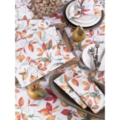 Saro Lifestyle Fall Leaf Placemat, 14"x20" Oblong, Multi (Set Of 4) -Art Wall Deals Store GUEST dd187be9 1c18 4da2 afae c90f140d962a