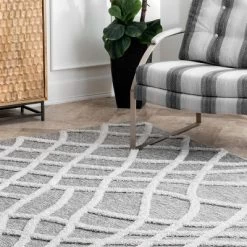 NuLOOM Carly Raised Fishnet Trellis Area Rug -Art Wall Deals Store GUEST df2c5633 64b0 4af2 8eca 3b7ac27be4c2