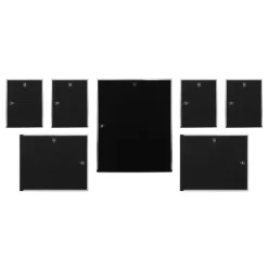 7pc Decorative Stamped Photo Frame Set Silver - Stonebriar Collection -Art Wall Deals Store GUEST e0b1e803 974c 470f b9f3 4acc20ffbce7