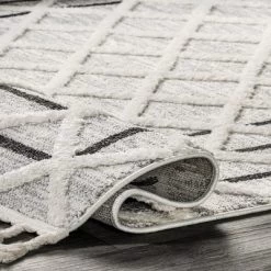 Arvin Olano X RugsUSA - Ventana Crosshatch Textured Area Rug -Art Wall Deals Store GUEST e607be5f 48db 45c9 ae5c b0d96e22fdb6