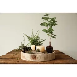 Paulownia Wood Hand-Carved Tray - Storied Home