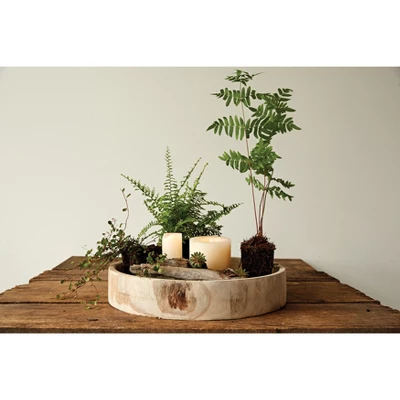 Paulownia Wood Hand-Carved Tray - Storied Home 1 Paulownia Wood Hand-Carved Tray - Storied Home