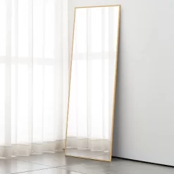 Kohana 64" X 21" Aluminum Alloy Framed Full Length Mirror Wall Mounted Leaning Against The Wall For Bedroom - The Pop Home 28 Kohana 64" X 21" Aluminum Alloy Framed Full Length Mirror Wall Mounted Leaning Against The Wall For Bedroom - The Pop Home -Art Wall Deals Store GUEST e7098c52 f7c1 4859 8b1b 2cd56670220b