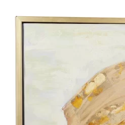 Traditional Canvas Elephant Framed Wall Art With Gold Frame Brown - Olivia & May -Art Wall Deals Store GUEST e7d23ba3 e39c 4721 9cdd 332661525b10