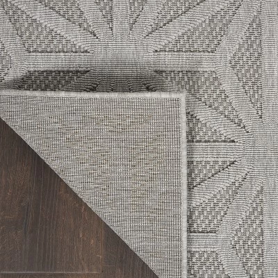 Nourison Palamos Textured Modern Outdoor Area Rug 3 Nourison Palamos Textured Modern Outdoor Area Rug - Image 3