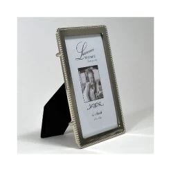 Lawrence Frames 710746 Silver Metal 6.54" X 4.57" Picture Frame