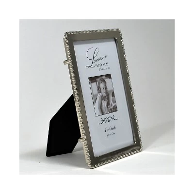 Lawrence Frames 710746 Silver Metal 6.54" X 4.57" Picture Frame 1 Lawrence Frames 710746 Silver Metal 6.54" X 4.57" Picture Frame