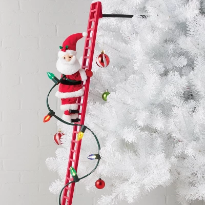 Large Climbing Santa Decorative Figurine Red - Wondershop™ 3 Large Climbing Santa Decorative Figurine Red - Wondershop™ - Image 3