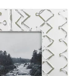 Multi Print 5X7 Gray & White Metal Photo Frame - Foreside Home & Garden 9 Multi Print 5X7 Gray & White Metal Photo Frame - Foreside Home & Garden -Art Wall Deals Store GUEST ef1e3eed b277 454d 8a88 0f730bd0c9f0