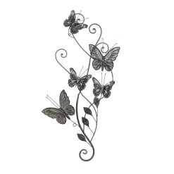 29" X 15" Iron Eclectic Butterfly Wall Décor - Olivia & May -Art Wall Deals Store GUEST ef7abef6 432b 43cc 8879 e17551fad0b1