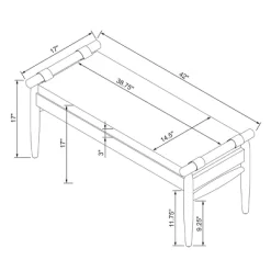 Upholstered Natural Wood Accent Bench Oatmeal - Hearth & Hand™ With Magnolia 11 Upholstered Natural Wood Accent Bench Oatmeal - Hearth & Hand™ With Magnolia -Art Wall Deals Store GUEST ef9437ac 18a2 4047 8ac0 d097d78327a9