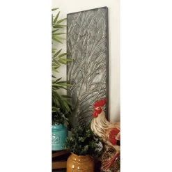 Metal Tree Wall Decor With Embossed Design Set Of 4 Brown - Olivia & May -Art Wall Deals Store GUEST f086847f f4a8 44f5 b303 41c36f6a41aa