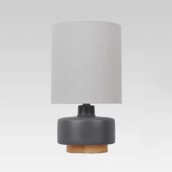 Ceramic Table Lamp With Wood Base - Threshold™ -Art Wall Deals Store GUEST f17c85f1 1416 4799 82f9 1cf8df38fa99