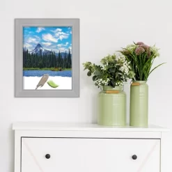 Amanti Art Vista Brushed Nickel Narrow Picture Frame 18 Amanti Art Vista Brushed Nickel Narrow Picture Frame -Art Wall Deals Store GUEST f298e376 f35b 47ff a3b9 2919559b79dc