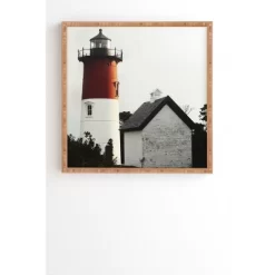 Chelsea Victoria Nauset Beach Lighthouse Bamboo Framed Wall Art - Deny 8 Chelsea Victoria Nauset Beach Lighthouse Bamboo Framed Wall Art - Deny -Art Wall Deals Store GUEST f40fce60 882f 4f01 ad8e ae08dcce4367