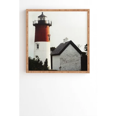 Chelsea Victoria Nauset Beach Lighthouse Bamboo Framed Wall Art - Deny 4 Chelsea Victoria Nauset Beach Lighthouse Bamboo Framed Wall Art - Deny - Image 4