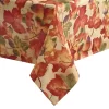 Harvest Festival Fall Printed Tablecloth - Red/Orange - Elrene Home Fashions