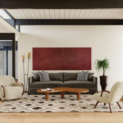 Arvin Olano X RugsUSA - Coco Trellis Wool Area Rug 1 Arvin Olano X RugsUSA - Coco Trellis Wool Area Rug