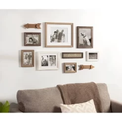 10pc Bordeaux Frame Industrial Farmhouse Finishes Box Sets White/Black/Dark Wood- Kate & Laurel All Things Decor 11 10pc Bordeaux Frame Industrial Farmhouse Finishes Box Sets White/Black/Dark Wood- Kate & Laurel All Things Decor -Art Wall Deals Store GUEST fded4c7d 224e 4408 b51b 05e292cd8eff