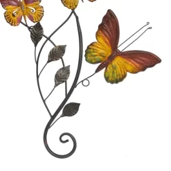 29" X 15" Iron Eclectic Butterfly Wall Décor - Olivia & May -Art Wall Deals Store GUEST fe49d435 e8ac 41af b687 5310d791731f