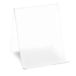 Juvale 6-Pack Acrylic Book Stand For Books, Comics, Phone, Tablet, Clear Easel Display, 4.5x5-Inch Transparent Holder For School, Home, Office -Art Wall Deals Store GUEST ffc19261 0c20 4f34 9d21 263858989532