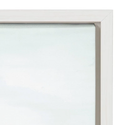 23" X 33" Sylvie Beach Grasses By Emiko And Mark Franzen Framed Wall Canvas White - Kate & Laurel All Things Decor 2 23" X 33" Sylvie Beach Grasses By Emiko And Mark Franzen Framed Wall Canvas White - Kate & Laurel All Things Decor - Image 2